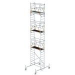 Rollgerüst SG 0,75x1,80 m m. Fahrbalken Plattformhöhe 7,74 m Munk Günzburger