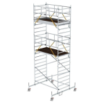 Rollgerüst SG 1,35x2,45 m mit Fahrbalken Doppel-Plattform 5,78 m Munk Günzburger