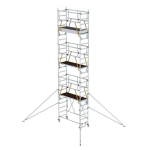 Klappgerüst Plattformhöhe 6,00 m SG 0,75x1,80 m mit Ausleger Munk Günzburger