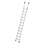 Regalleiter Alu fahrbar 12 Stufen L=3,19 m Munk Günzburger