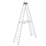 Stehleiter Alu 2x16 Sprossen beidseitig L=2,40 m Munk Günzburger