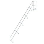 Zweiter Handlauf f. Treppe Plattform 45° 17 Stufen Munk Günzburger