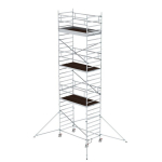 Rollgerüst 1,35x2,45 m mit Ausleger Doppel-Plattform 7,55 m Munk Günzburger