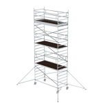 Rollgerüst 1,35x3,0 m mit Ausleger Doppel-Plattform 6,43 m Munk Günzburger