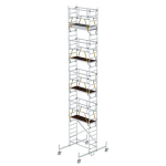 Rollgerüst SG 0,75x1,80 m m. Fahrbalken Plattformhöhe 8,58 m Munk Günzburger