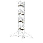 Rollgerüst SG 0,75 x 1,80 m mit Ausleger Plattformhöhe 9,51 m Munk Günzburger