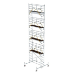 Rollgerüst SG 0,75x2,45 m m. Fahrbalken Plattformhöhe 8,58 m Munk Günzburger