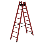 Stehleiter GFK 2x8 Sprossen L=2,39 m Munk Günzburger