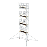 Rollgerüst SG 0,75 x 2,45 m mit Ausleger Plattformhöhe 8,39 m Munk Günzburger
