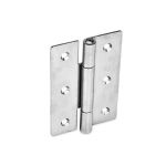 Blechscharniere 136-A4-40-60-C Edelstahl A4