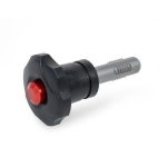 Schnellspann-Sterngriffschrauben 6336.9-40-M8-44-O-N
