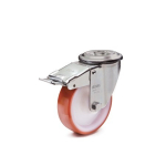 Transportrollen 22882-150-G-RF-L-NI Edelstahl