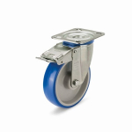 Transportrollen 22884-150-G-LF-L-NI roestvast staal