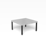 Lastafel, Sw diagonaalrooster 1500x1500x100 - System 16 Siegmund Prof.Extreme 8.7 160050.X07D.T1