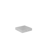 Lasbank, Sw-diagonaalrooster, voet 650 1000x1000x200 - System 28 Siegmund Prof.Extreme 8.7 280012.X07D