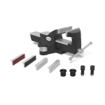 Set Schraubstock 125 125 Siegmund System 16, 164320