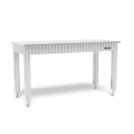 In hoogte verstelbare werkbank met aluminium tafelprofielen 1600x700 Siegmund System 16, WA161607