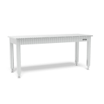 In hoogte verstelbare werkbank met aluminium tafelprofielen 2000x700 Siegmund System 16, WA162007