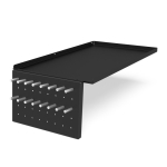 Gereedschapswand incl. opbergvak voor werkstation 1212 Siegmund System 16 & 22 & 28, 004625