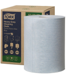 Reinigungstücher Vliesstoff, blau, Großrolle 280 Tücher Tork 530237