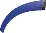 PVC Flach-/ Wasserschlauch IØ 75, blau Tricoflex Tricoflat