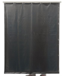 Schweißvorhang BxH 1400x2200 mm, dunkelgrün opak Cepro