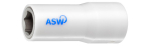 Kraftsteckschlüssel lange Ausführung 3/8" Vkt., SW ASW CS 710 L