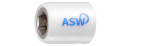 Kraftsteckschlüssel Dauermagnet 1/2" Vkt., SW, CoverS-Hülse ASW CS 720 M
