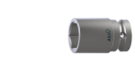 Kraftsteckschlüssel Dauermagnet 3/8" Vkt., SW ASW 710 M