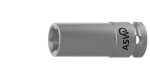 Kraftsteckschlüssel lange Ausführung 1/2" Vkt. E für Aussensechsrund ASW 720 EL