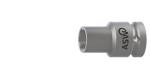 Kraftsteckschlüssel Surface Drive 1/2" Vkt., SW, dünnwandig ASW 721 SF