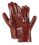 Handschuhe Chemikalienschutz PVC Gr.8, rotbraun Texxor 2110