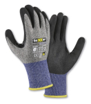 Handschuhe schnitthemmend C grau-meliert/blau/schwarz Texxor 2610