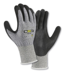 Handschuhe schnitthemmend E Nitril grau meliert/schwarz Texxor 2429