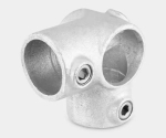 Eckverbinder, 90°, Temperguss verzinkt Normafix TCF CTT