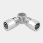 Eckverbinder, 1 Durchgang, 2 Gelenkabgänge Normafix TCF CDSC