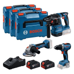 Profi-Set 18V GSR, GBH, GWS, 2x GBA, GAL Bosch 0.615.A50.09G