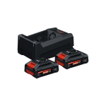 Akku Starter Set 18V 2x EXBA18V-40 + GAL12 Bosch 1.600.A03.73J