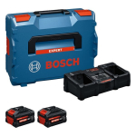 Akku Starter Set 18V 2x EXBA18V-80, EXAL18V2-320, L-Boxx Bosch 1.600.A03.73X