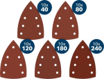 Schuurpapierset C430, 100 x 150 mm, 50 stuks Bosch 2.608.623.345