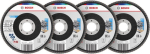 Fächerschleifscheiben Set X451,125mm,T27,60x,CTU Bosch 2.608.626.164