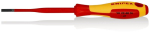 Schraubendreher VDE Slim 4,0 mm, Schlitz Knipex 98 20 40 SL
