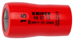 Steckschlüsseleinsatz 3/8" SW15 Knipex 98 37 15