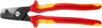 Kabelschere 225 mm, brüniert, MK-Griff, VDE-geprüft Knipex 95 18 225 SB