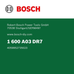 Flachfeile Metall 200 mm / 8" Bosch 1.600.A03.DR7