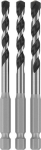 Bohrer Set 3 tlg., PRO HEX-5 Bosch 2.608.707.006
