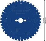 Kreissägeblatt 254x2, 4x30 mm, Z40, für Holz Bosch 2.608.902.238