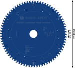 Kreissägeblatt 254x30 mm, Z78, für Laminat Bosch 2.608.902.195