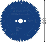 Kreissägeblatt 260x30 mm, Z80, für Laminat Bosch 2.608.902.125
