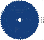 Kreissägeblatt 350x30 mm, Z54, für Holz Bosch 2.608.902.188